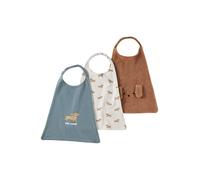 VERTBAUDET Lot 3 grands bavoirs Achille TU