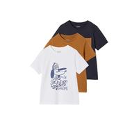 VERTBAUDET Lot 3 T-Shirt Manches Courtes Caramel 8A