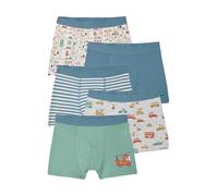 VERTBAUDET Lot 5 Boxers Garçon Circuit Coeurs