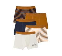 VERTBAUDET Lot 5 Boxers Garçon Vélo Rayures écru 3A