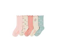 VERTBAUDET Lot 5 chaussettes fille abricot 19/22