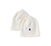 VERTBAUDET Lot de 2 Bonnets Koala bébé Blanc 3/6M(60/67)