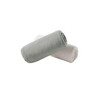 VERTBAUDET Lot De 2 Draps-Housses Bébé en Jersey Extensible Vert Sauge 60X120
