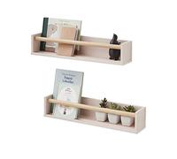 VERTBAUDET Lot de 2 étagères Livres Rose TU