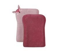 VERTBAUDET Lot de 2 Housses Matelas à Langer en Coton blush TU