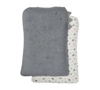 Lot 2 housses matelas à langer animaux minisaurus TU