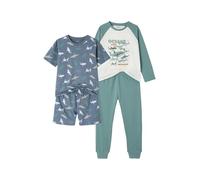 VERTBAUDET Lot de 2 Pyjamas garçon en Coton Vert émeraude 8A