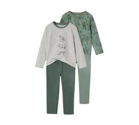 VERTBAUDET Lot de 2 Pyjamas garçon Jungle Vert 14A