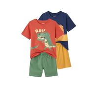 VERTBAUDET Lot de 2 pyjashorts garçon Animaux Multicolore 10A