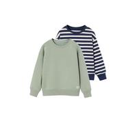 VERTBAUDET Lot de 2 Sweats Garçon Col Rond Manches Longues