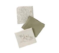 VERTBAUDET Lot de 3 langes en gaze de coton BABYLON beige imprimé TU
