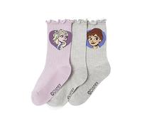 VERTBAUDET Lot de 3 paires de chaussettes Disney Reine des Neiges Assorties 23/26