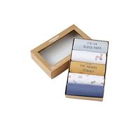 VERTBAUDET Lot de 5 bodies bébé garçon manches courtes coffret cadeau