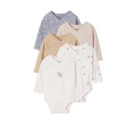 VERTBAUDET Lot de 5 Bodies Bébé Garçon Manches Longues