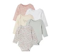 VERTBAUDET Lot de 5 Bodies Naissance vert sauge 3M(60CM)