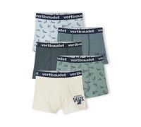 VERTBAUDET Lot de 5 Boxers Stretch Requins garçon Lot Bleu 6A