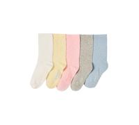 VERTBAUDET Lot de 5 paires de chaussettes à pois fille rose pâle 19/22