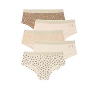 VERTBAUDET Lot de 5 Shorties Léopard et Love Fille
