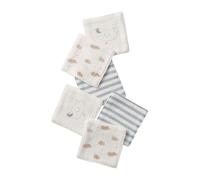 VERTBAUDET Lot de 6 lingettes lavables Nuages TU