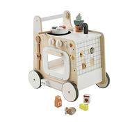 VERTBAUDET Ma première cuisine chariot de marche en bois blanc TU