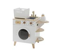 VERTBAUDET Machine à Laver et à Repasser en Bois Blanc TU