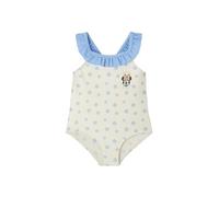 VERTBAUDET Maillot de Bain 1 pièce bébé Fille Disney® Minnie Bleu 3M(60CM)