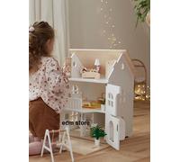 Maison romantique des amis des petits + mobilier en bois FSC® blanc TU