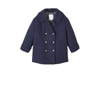 VERTBAUDET Manteau officier en drap de laine fille marine 7A