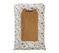 VERTBAUDET Matelas à langer + 2 tapis de change SAVANA multicolore 72X49