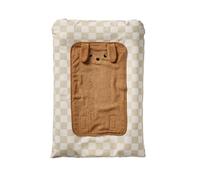 VERTBAUDET Matelas à Langer Achille Carreaux Beige 72X49