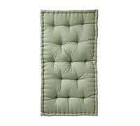 VERTBAUDET Matelas De Sol Style Futon Bébé Coton Déhoussable Vert Sauge 60X120
