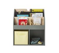 VERTBAUDET Meuble de Rangement 2 Cases + étagère-bibliothèque School Vert TU