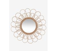 VERTBAUDET Miroir en rotin Hélios Marron TU