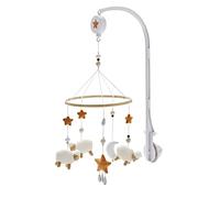 VERTBAUDET Mobile Musical Bébé PVC écru/multicolore TU