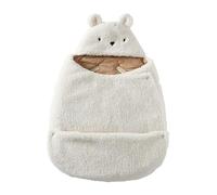 VERTBAUDET Nid d'ange Transformable en Peluche Ourson écru TU