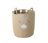 VERTBAUDET Panier De Rangement En Corde De Girafe Viscose cannelle TU