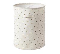 VERTBAUDET Panier De Rangement Enfant Viscose blanc imprimé TU