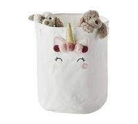 VERTBAUDET Panier De Rangement Licorne ivoire TU