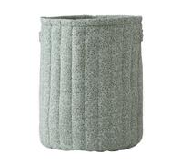 VERTBAUDET Panier de rangement XL en gaze de coton BROCELIANDE vert imprimé TU