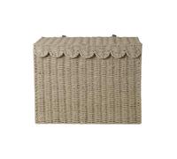 VERTBAUDET Panier de rangement XL malle en corde de papier FESTON beige TU