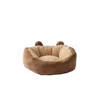 VERTBAUDET Panier Matelassé pour Chat Et Chiens Coton Caramel TU