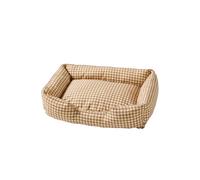 VERTBAUDET Panier Matelassé pour Chiens Coton Déhoussable Noisette S