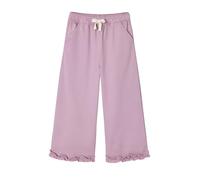 VERTBAUDET Pantacourt Large Fille Lyocell Lilas 8A
