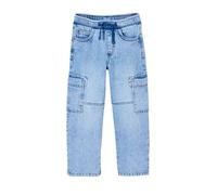 VERTBAUDET Pantalon Battle Garçon en Denim Coton