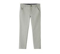 VERTBAUDET Pantalon Chino Garçon en Coton Lin Zippé Doublé