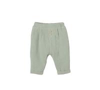 VERTBAUDET Pantalon Coupe Sarouel en Gaze de Coton bébé garçon Tilleul 18M(81CM)