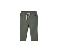 VERTBAUDET Pantalon en sergé doublé bébé garçon Vert Bouteille 18M(81CM)