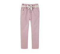 VERTBAUDET Pantalon Paperbag et sa Ceinture Foulard Fille Mauve 4A
