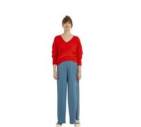 VERTBAUDET Pantalon Fluide et Large de Grossesse Bleu Jean 34