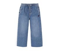 VERTBAUDET Pantalon Large Fille Jean Coeurs